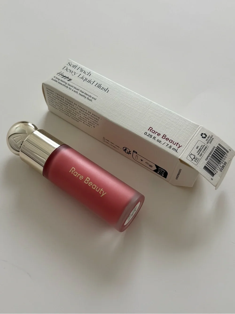 Rare Beauty Soft Touch Dewy Liquid Blush in Happy